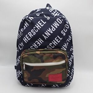 Herschel Supply Co. Pop Quiz 22L Backpack Roll Call Peacoat/Woodland Camo